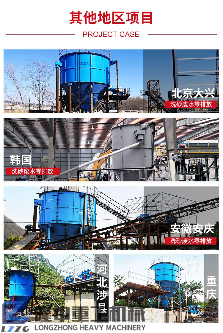 隆中污泥壓濾機走向全國！構建零排放洗沙生產線